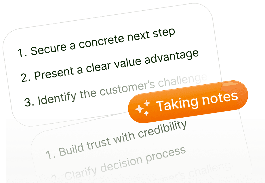 Discreet AI meeting notes capture illustration